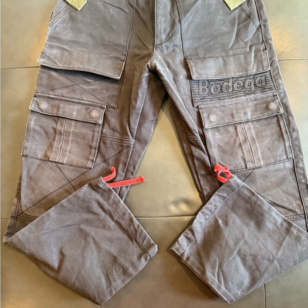 Bodega Washed Brown Cargo Pants